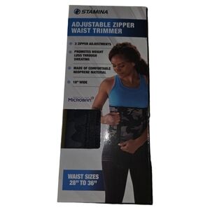 NWT Stamina Microban Camo Printed Adjustable Waist Trimmer